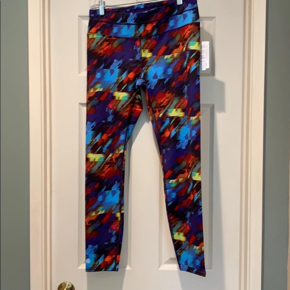 NWT Athleta Colorburst Sonar Tights